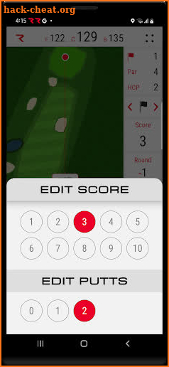 Rad Golf, Rangefinder Golf GPS screenshot