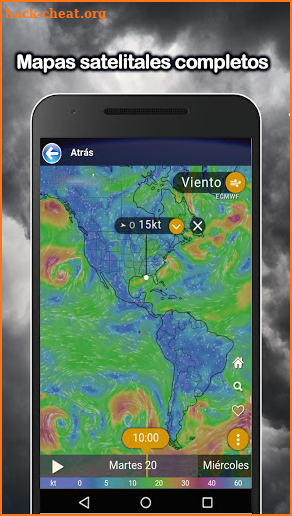 Radar de Huracanes 2018 observa el clima screenshot