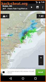 Radar Express - with NOAA Weather screenshot