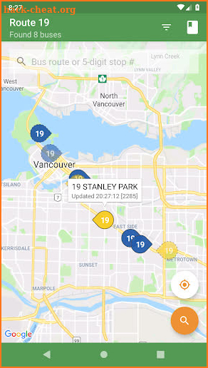Radar for Metro Vancouver Buses screenshot