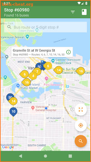 Radar for Metro Vancouver Buses screenshot