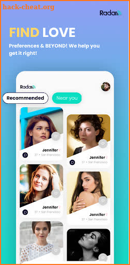 RadarQR: Dating Meets QR Code screenshot