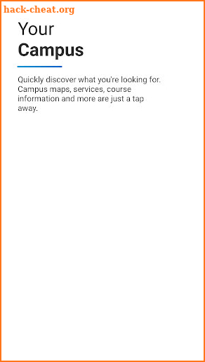 Radford University screenshot