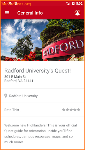 Radford University Guides screenshot