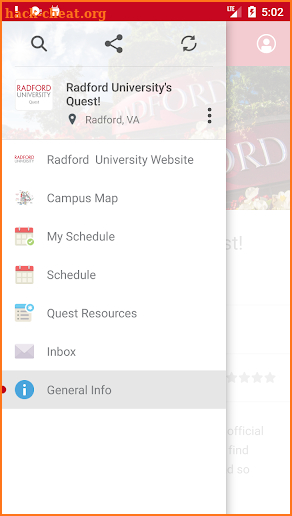Radford University Guides screenshot