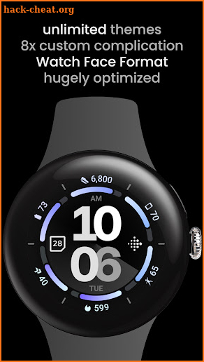 Radial Watch Face screenshot