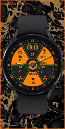 Radiation Hybrid Watchface screenshot