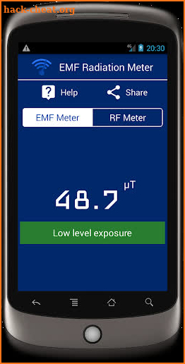 Radiation Meter screenshot