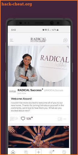 RADICAL Success Institute screenshot