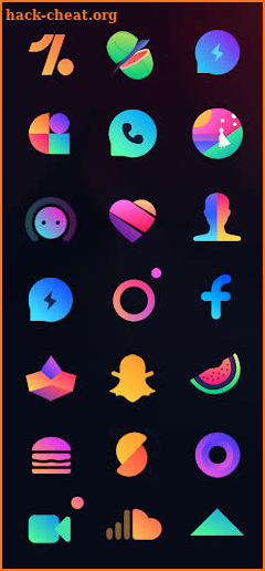 Radient Icons screenshot