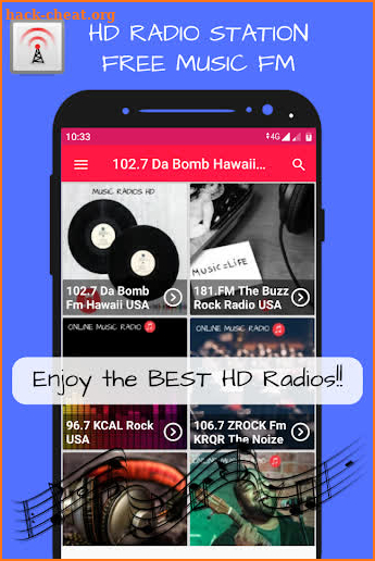 Radio 102.7 Fm Hawaii Stations Live Music Free HD screenshot