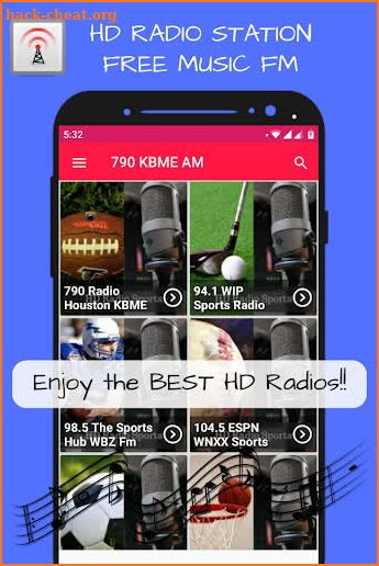 Radio 790 Am Houston Sports Talk Station Online HD screenshot