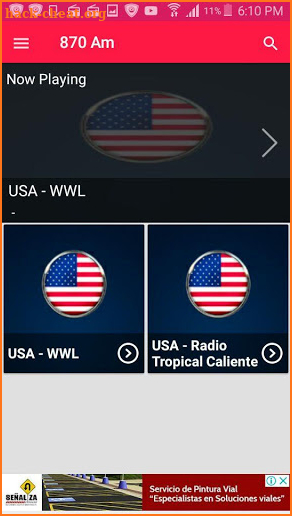 Radio 870 am new orleans radio stations radio free screenshot