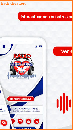 Radio Acercándose A Dios screenshot