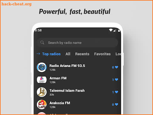 Radio Afghanistan Online screenshot