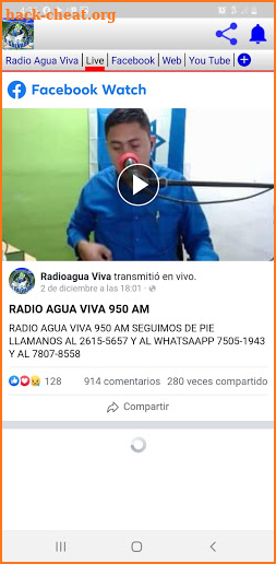 Radio Agua Viva screenshot
