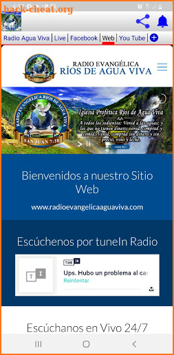 Radio Agua Viva screenshot