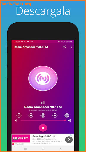 Radio Amanecer Internacional 98.1 FM screenshot