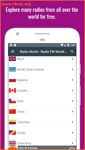 Radio and Music - Free Live FM Player for android! screenshot