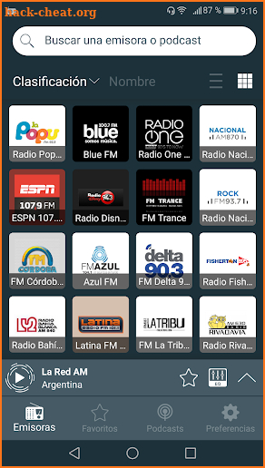 Radio Argentina: Radio FM, Radio AM, Radio Online screenshot
