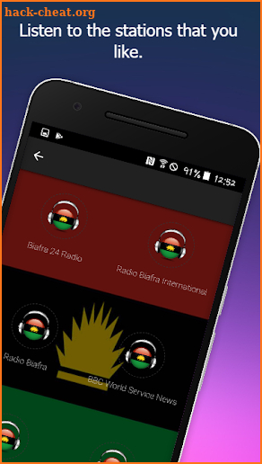 Radio Biafra APP: Stations Biafra FM Radio screenshot