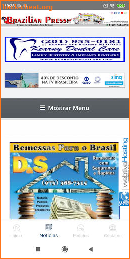 Rádio BPressUsa screenshot
