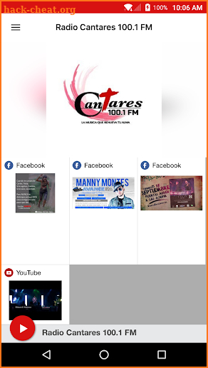 Radio Cantares 100.1 FM screenshot