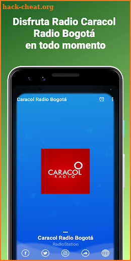 Radio Caracol FM screenshot