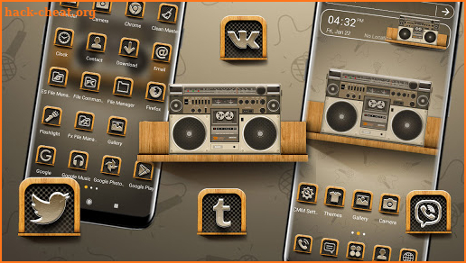 Radio Cassette Player Theme screenshot