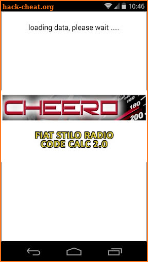 RADIO CODE CALC FOR FIAT STILO - NO LIMIT screenshot