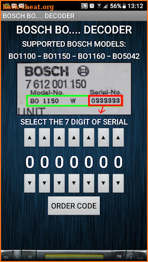 Radio Code DeBoschCoder screenshot