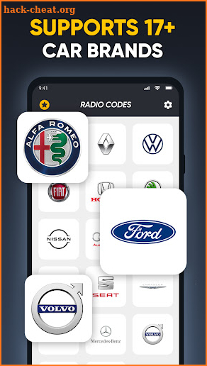 Radio Code Generator & Unlock screenshot