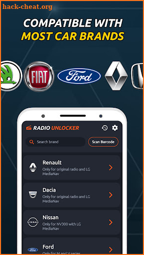 Radio Code Generator Unlocker screenshot