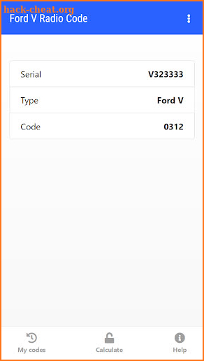 Radio Codes PRO - Ford · Renault · Dacia · More screenshot