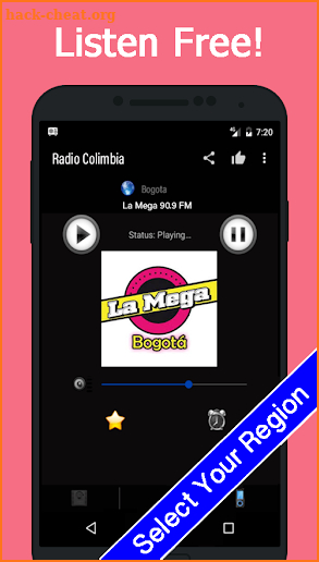 Radio Colombia screenshot