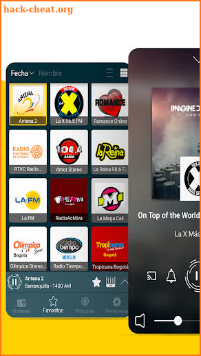 Radio Colombia: Internet Radio App + FM Radio screenshot