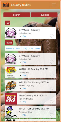 Radio Country screenshot