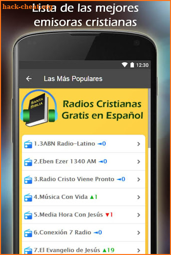 Radio Cristiana Gratis en Español screenshot