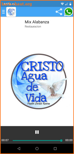 Radio Cristo Agua de Vida screenshot