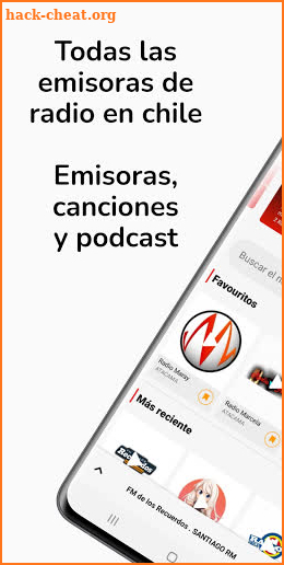 Radio de Chile: Radio FM, Radio en vivo chile screenshot