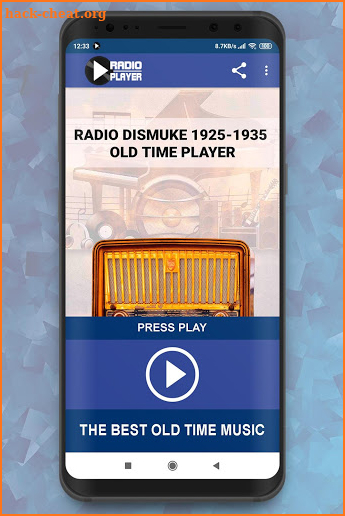 Radio Dismuke 1925-1935 Old Time Live Station screenshot