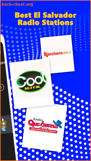 Radio El Salvador SLV: Estaciones FM Gratis screenshot