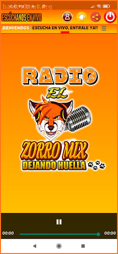Radio El Zorro Mix screenshot