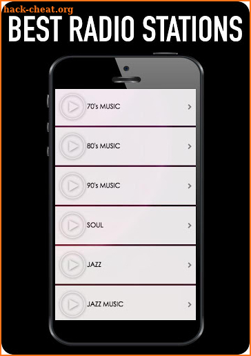 Radio favorites - AM FM Radio Tuner Online screenshot