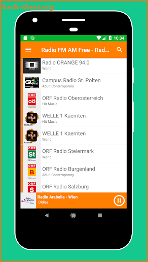 Radio FM AM Free - Radio World online + Radio App screenshot