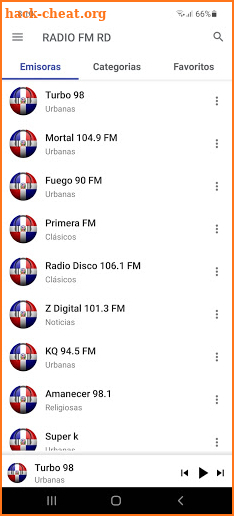 Radio FM RD - Dominican Stations Radio Dominicana screenshot