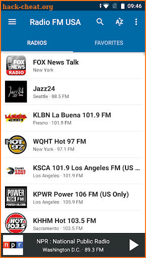 Radio FM USA screenshot