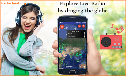 Radio Garden Live World Globe screenshot