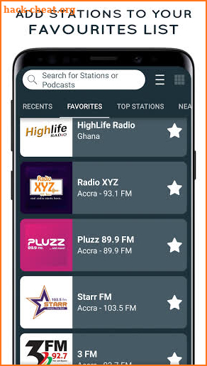 Radio Ghana FM - Online Radio screenshot