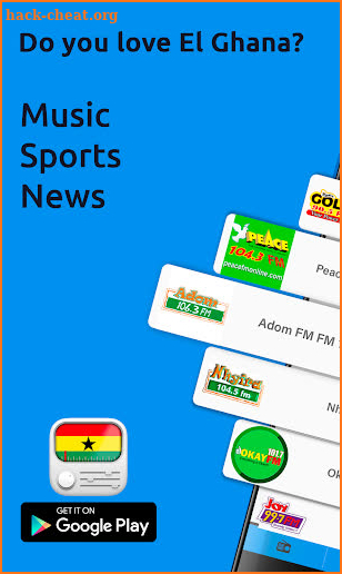 Radio Ghana Free Online - Fm stations screenshot